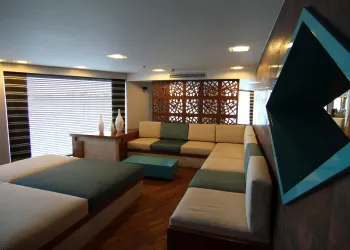 Lounge aboard the M/S Le Fayan Nile Cruise Nile cruise